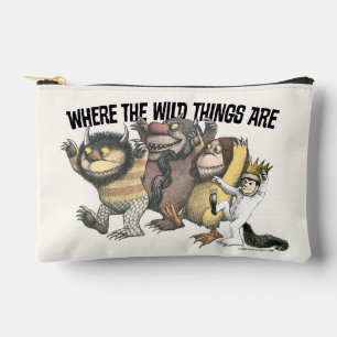 Where the Wild Things Are Characters & Logo Accessory Pouch