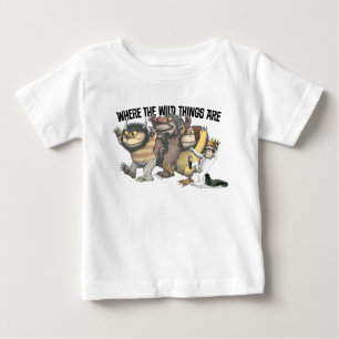 Where the Wild Things Are Characters & Logo Baby T-Shirt