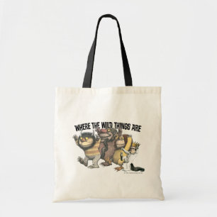 Where the Wild Things Are Characters & Logo Tote Bag