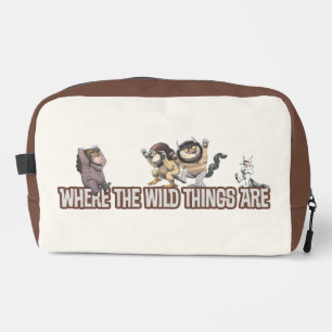 Where the Wild Things Are Characters on Logo Dopp Kit