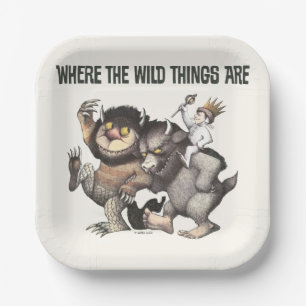 Where the Wild Things Are Characters Paper Plates