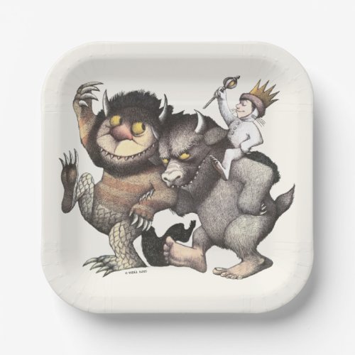 Where the Wild Things Are Characters Paper Plates