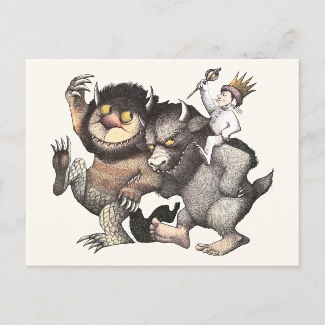 Where the Wild Things Are Characters Postcard (Front)