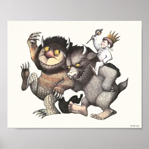 Where the Wild Things Are Characters Poster