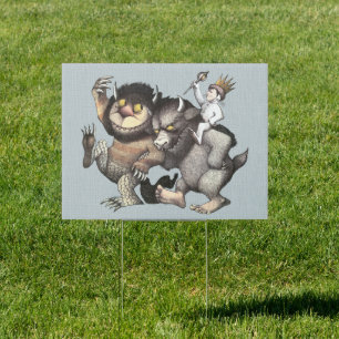 Where the Wild Things Are Characters Sign