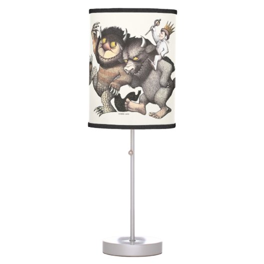 Where the Wild Things Are Characters Table Lamp (Front)