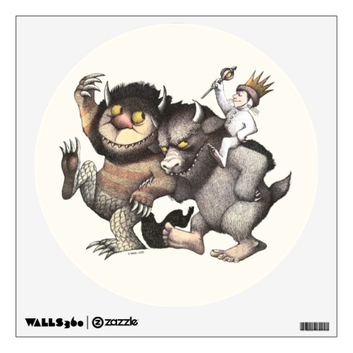 Where the Wild Things Are Characters Wall Decal