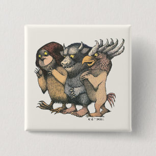 Where the Wild Things Are Creatures Button