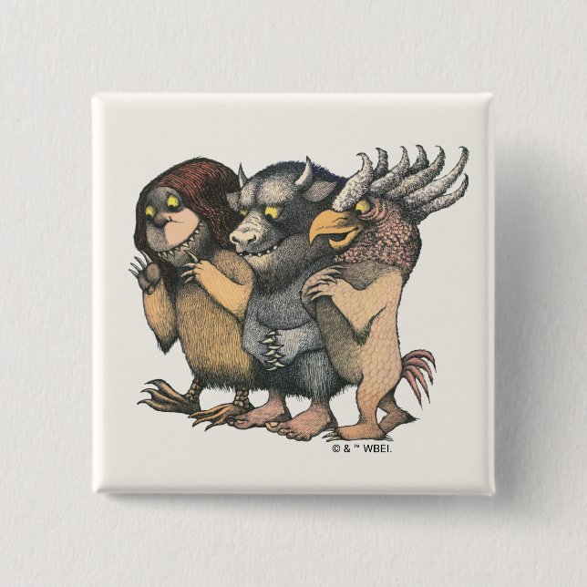 Where the Wild Things Are | Creatures Button (Front)