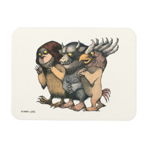 Where the Wild Things Are Creatures Magnet