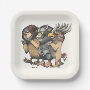 Where the Wild Things Are   Creatures Paper Plates