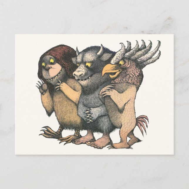 Where the Wild Things Are | Creatures Postcard (Front)