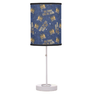 Where the Wild Things Are Crown and Stars Pattern Table Lamp