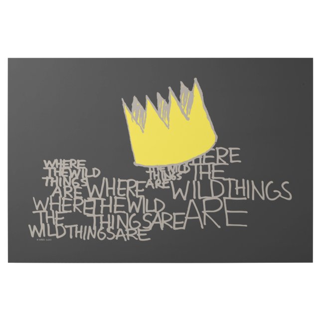 Where the Wild Things Are | Crown Gallery Wrap (Front)