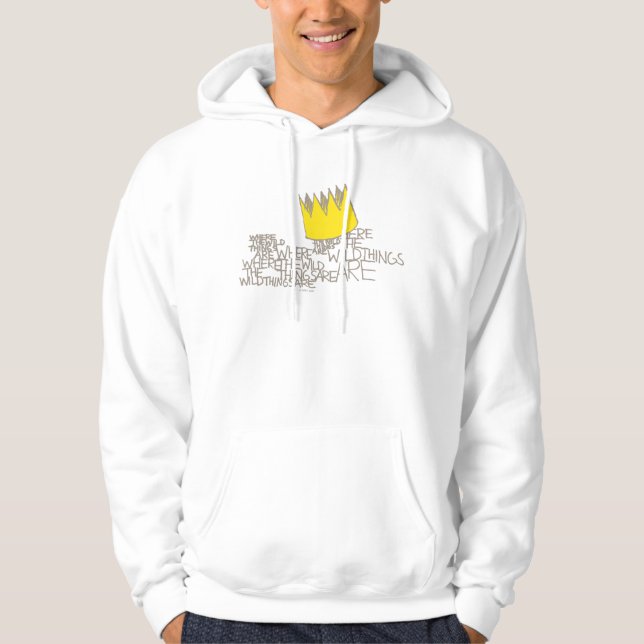 Where the Wild Things Are | Crown Hoodie (Front)