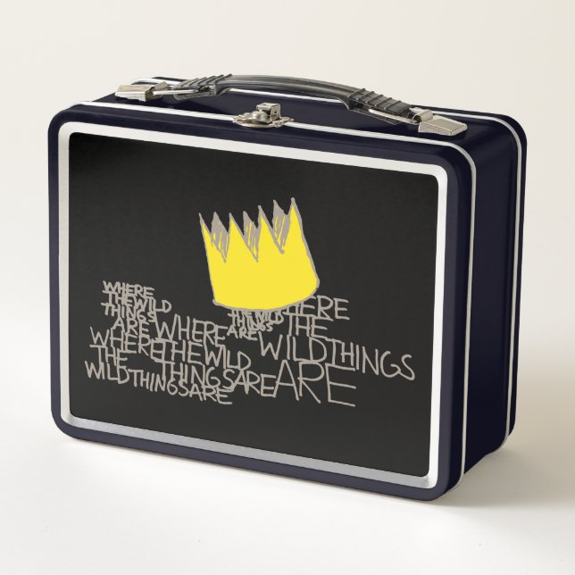 Where the Wild Things Are | Crown Metal Lunch Box (Front)