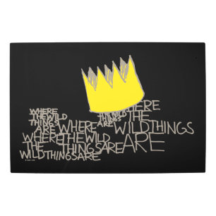 Where the Wild Things Are Crown Metal Print