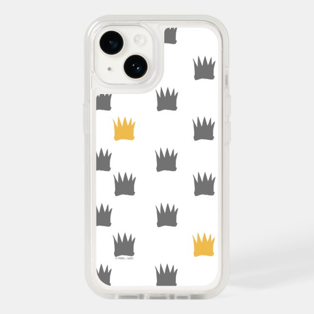 Where the Wild Things Are Crown Pattern Otterbox iPhone Case (Back)