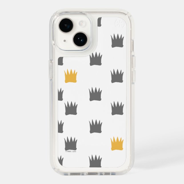 Where the Wild Things Are Crown Pattern Speck iPhone Case (Front)
