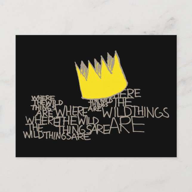 Where the Wild Things Are | Crown Postcard (Front)