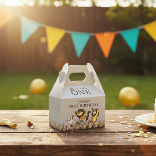 Where the Wild Things Are First Birthday Favor Boxes
