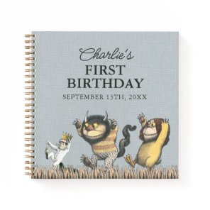 Where the Wild Things Are First Birthday Notebook