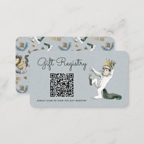 Where the Wild Things Are _ Gift Registry Enclosure Card