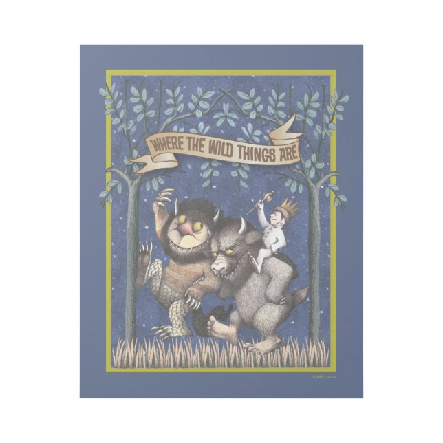 Where the Wild Things Are Graphic Gallery Wrap (Front)