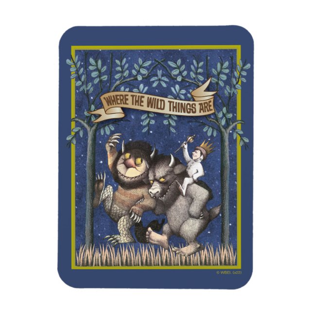 Where the Wild Things Are Graphic Magnet (Vertical)