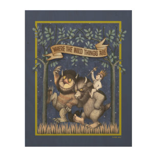 Where The Art Things Wall Are Wild Zazzle Décor & 