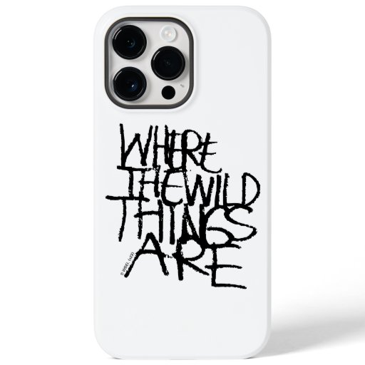Where the Wild Things Are | Handwritten Case-Mate iPhone 14 Pro Max Case