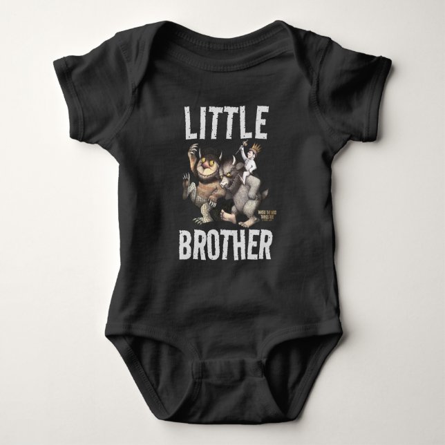 Where the Wild Things Are | Little Brother Baby Bodysuit (Front)