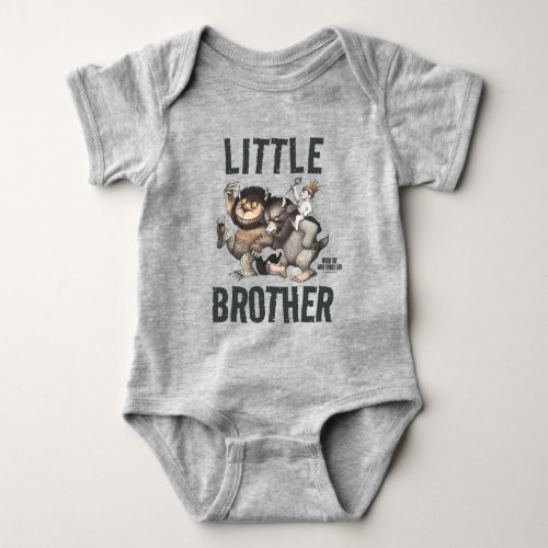 Where the Wild Things Are  Little Brother Baby Bodysuit