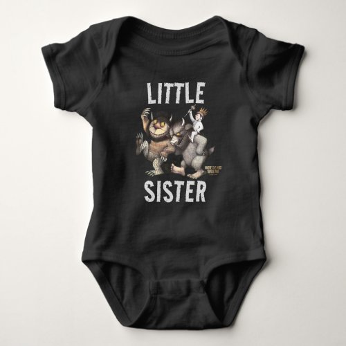 Where the Wild Things Are  Little Sister Baby Bodysuit