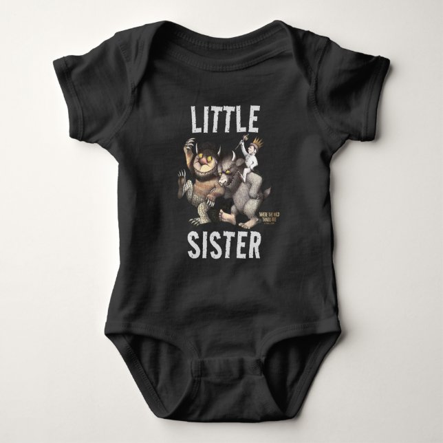 Where the Wild Things Are | Little Sister Baby Bodysuit (Front)