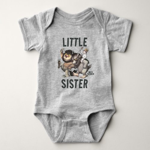 Where the Wild Things Are  Little Sister Baby Bodysuit