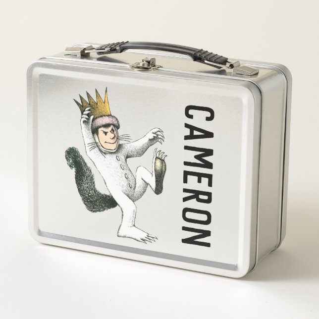 Where the Wild Things Are | Max | Add Your Name Metal Lunch Box (Front)