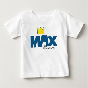 Where the Wild Things Are   Max and Crown Baby T-Shirt