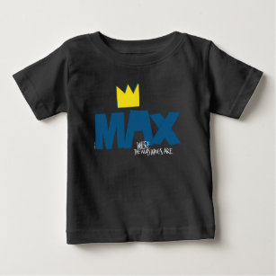 Where the Wild Things Are   Max and Crown Baby T-Shirt