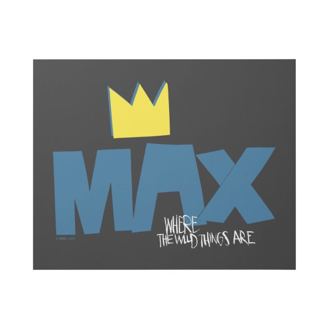 Where the Wild Things Are | Max and Crown Gallery Wrap (Front)