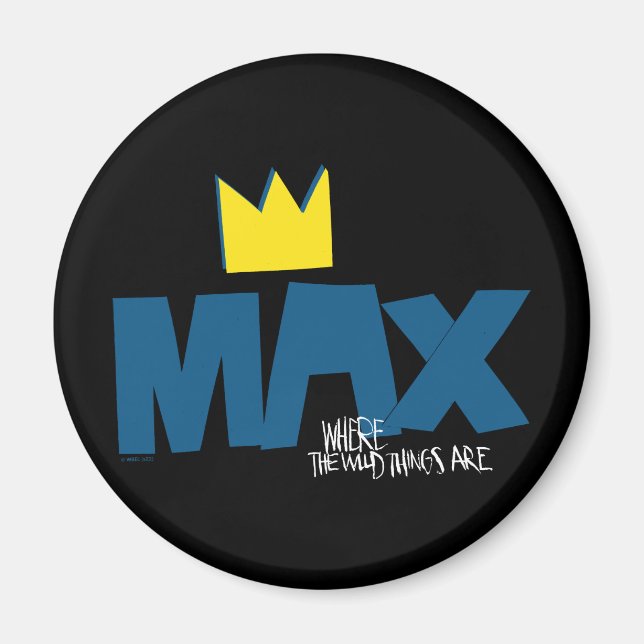 Where the Wild Things Are | Max and Crown Magnet (Front)