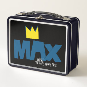 Where the Wild Things Are Max and Crown Metal Lunch Box
