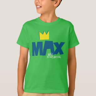 Where the Wild Things Are   Max and Crown T-Shirt