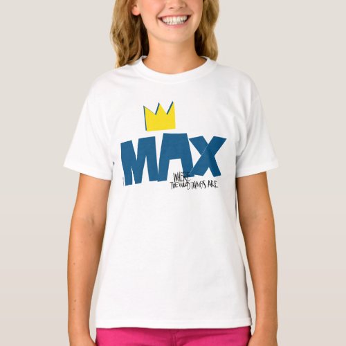 Where the Wild Things Are  Max and Crown T_Shirt