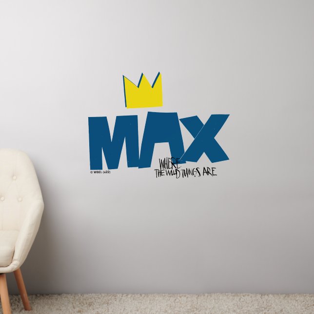 Where the Wild Things Are | Max and Crown Wall Decal (Living Room 2)