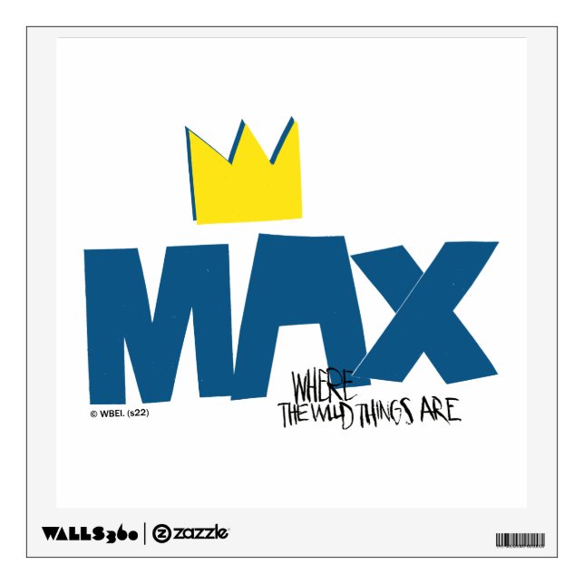 Where the Wild Things Are | Max and Crown Wall Decal (Front)