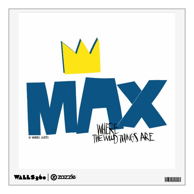 Where the Wild Things Are | Max and Crown Wall Decal (Front)