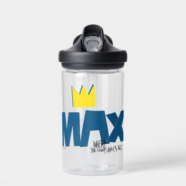 Where the Wild Things Are | Max and Crown Water Bottle (Front)