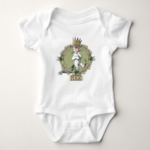 Where the Wild Things Are  Max Badge Baby Bodysuit