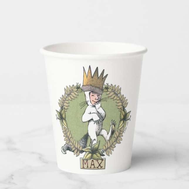 Where the Wild Things Are | Max Badge Paper Cups (Front)